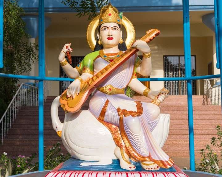 Saraswati Namastubhyam Shloka to worship Goddess Saraswati.
