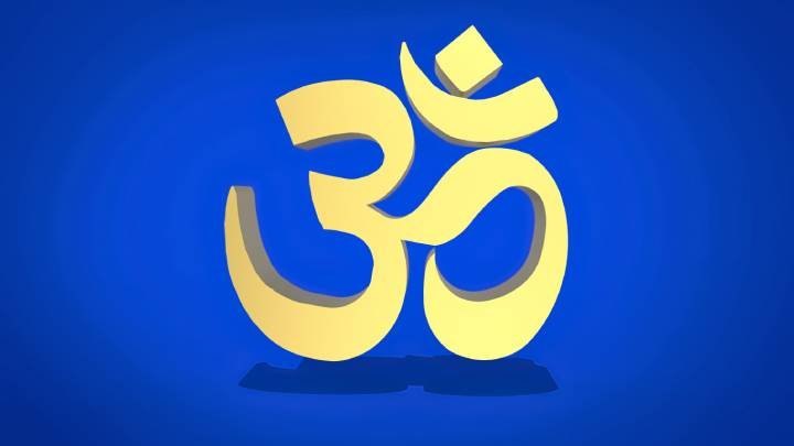 Om, Symbol of Hinduism - Sham No Mitrah Sham Varunah