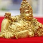 Lord Kubera statue - Kubera Gayatri Mantra